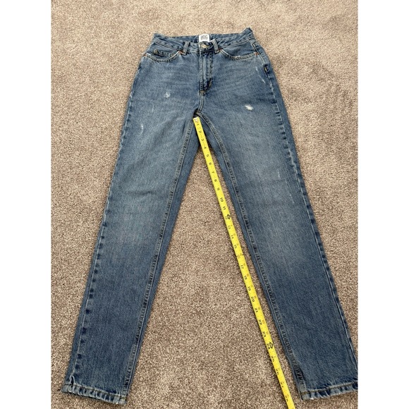 BDG Urban Outfitters Women's Mom High Rise Denim Jeans Blue Size 24 - Picture 8 of 8